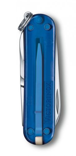 Victorinox Classic SD zsebkés, Transparent Colors, Deep Ocean, kisméretű