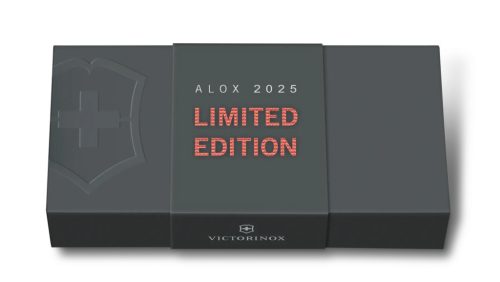VICTORINOX Pioneer X Alox zsebkés, Limited Edition 2025, Stone Red, közepes méretű