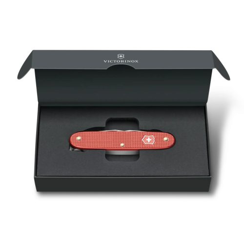 VICTORINOX Pioneer X Alox zsebkés, Limited Edition 2025, Stone Red, közepes méretű