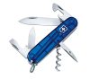 VICTORINOX Spartan zsebkés, áttetsző kék, közepes méretű