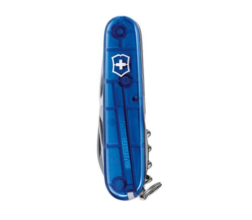 VICTORINOX Spartan zsebkés, áttetsző kék, közepes méretű
