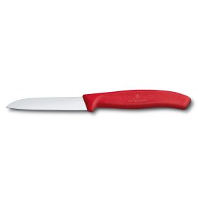 Victorinox Swiss Classic zöldségkés, egyenes, piros, 8 cm