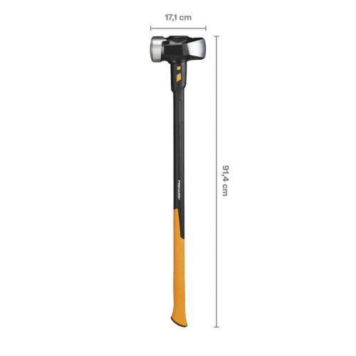 Fiskars IsoCore™ kőtörő kalapács XL 5kg (1020164)