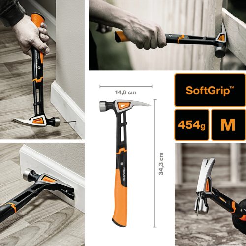 Fiskars IsoCore™ általános kalapács M (1020213)