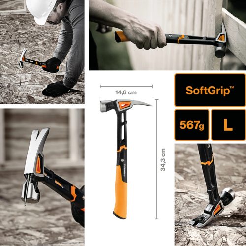 Fiskars IsoCore™ általános kalapács L (1020214)