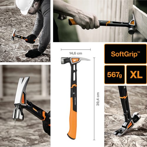 Fiskars IsoCore™ általános kalapács XL (1020215)
