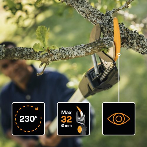 Fiskars PowerGearX™ teleszkópos magassági ágvágó UPX86 - 25 év garanciával