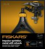 Fiskars Impulzusos esőztető, fémből, kerekekkel (1023656)