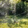 Fiskars Örvényes esőztető, fémből, kerekekkel (1023657)