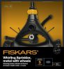 Fiskars Örvényes esőztető, fémből, kerekekkel (1023657)