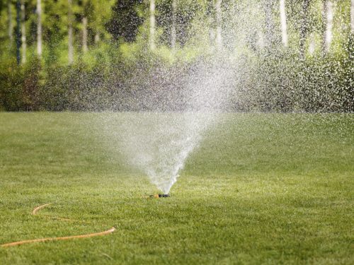 Fiskars Álló esőztető, kerek, rozsdamentes fém váz (1023663)