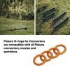 Fiskars O-gyűrűk csatlakozókhoz, 4 db (1024093)