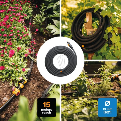 Fiskars Csepegtető tömlő 15m (1025935)