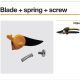 Fiskars Pótpenge, rugó és csavar PX94 (1026277)