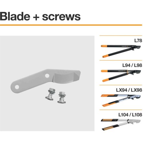 Fiskars Pótpenge és kiegészítőcsavarok L104, L108, LX94, LX98, L78, L94, L98 (1026285)