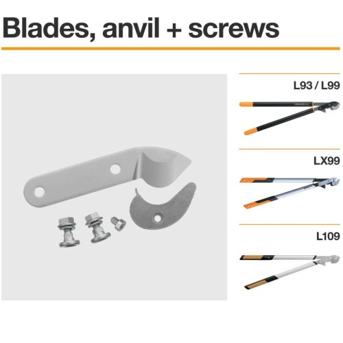 Fiskars Pótpenge és kiegészítőcsavarok L109, LX99, L93, L99 (1026286)