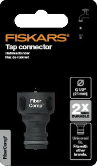 Fiskars FiberComp™ Csaptelep csatlakozó, G1/2” (21 mm) - 5 év garanciával