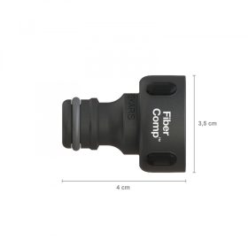   Fiskars FiberComp™ Csaptelep csatlakozó, G3/4” (26,5 mm) - 5 év garanciával