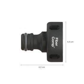   Fiskars FiberComp™ csaptelep csatlakozó, G1” (33,3 mm) - 5 év garanciával