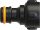 Fiskars Csaptelep csatlakozó, G1/2” (21 mm) LB (min 30) /csomagolás nélküli/ (1027057)