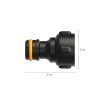 Fiskars Csaptelep csatlakozó, G1/2” (21 mm) LB (min 30) /csomagolás nélküli/ (1027057)