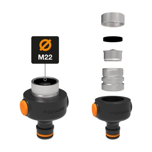 Fiskars Csaptelep csatlakozó, beltéri M22x1/M24x1 (1027062)