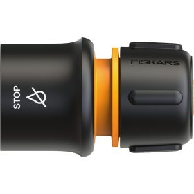   Fiskars Tömlő gyorscsatlakozó, 13-15 mm (1/2-5/8”) STOP LB (min 30) /csomagolás nélküli/ (1027083)