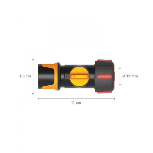 Fiskars Tömlőcsatlakozó Be/Ki 19 mm (3/4”) (1027087) 19 mm (3/4”)
