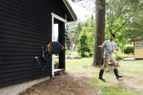 Fiskars Fali tartó az XL tömlődobhoz (1027095)