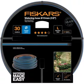 Fiskars Locsolótömlő, 13 mm (1/2"), 30 m Q4