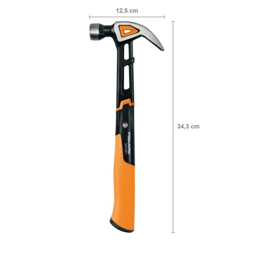 Fiskars IsoCore™ kalapács, M, görbített (1027202)