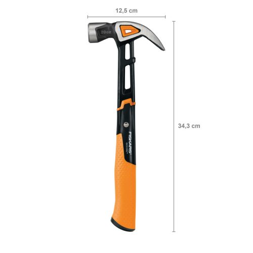 Fiskars IsoCore™ kalapács, L, görbített (1027203)