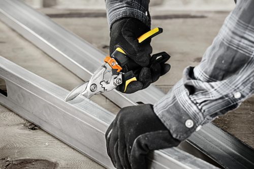 Fiskars PowerGear™ Aviation lemezvágó olló, egyenes (1027207)