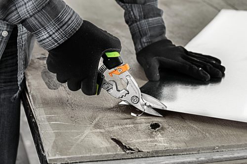 Fiskars PowerGear™ Aviation lemezvágó olló, jobb (1027208)