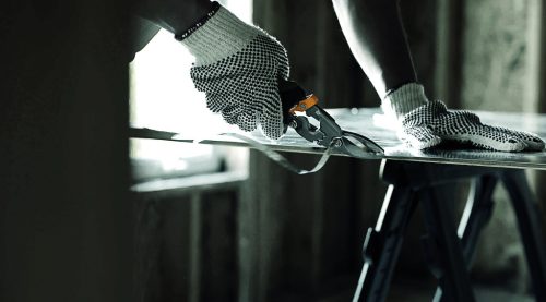 Fiskars PowerGear™ Aviation lemezvágó olló, jobb (1027208)