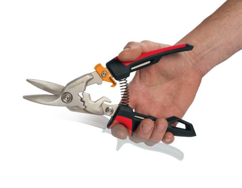 Fiskars PowerGear™ Aviation lemezvágó olló, bal (1027209)