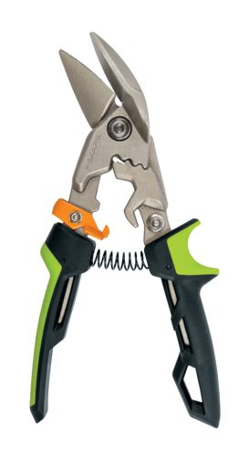 Fiskars PowerGear™ Aviation lemezvágó olló offset, jobb (1027210)