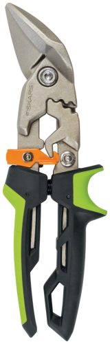 Fiskars PowerGear™ Aviation lemezvágó olló offset, jobb (1027210)