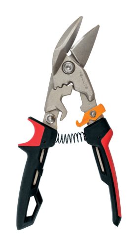 Fiskars PowerGear™ Aviation lemezvágó olló offset, bal (1027211)