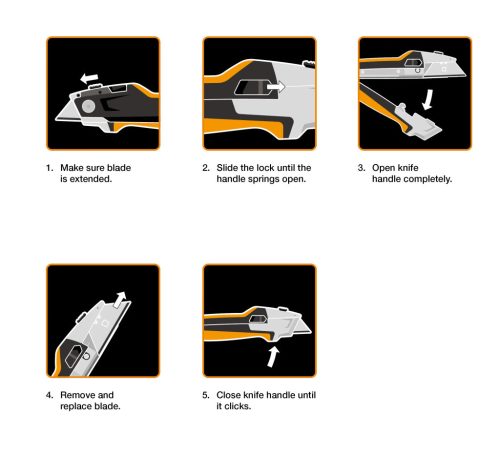 Fiskars CarbonMax™ gipszkarton kés (1027226)