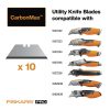 Fiskars Pótpengék CarbonMax™ pengekéshez, 10 darabos (1027230)
