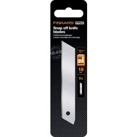   Fiskars Pótpengék CarbonMax™ pengekéshez, 18 mm, 5 darabos (1027232)