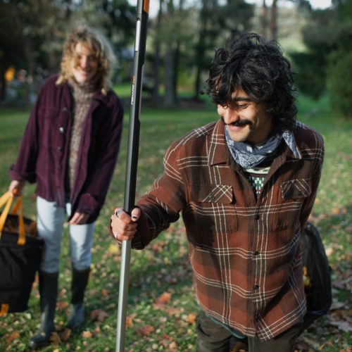 Fiskars Ergo™ Pop-up kerti gyűjtőzsák S, 73L (1028371)