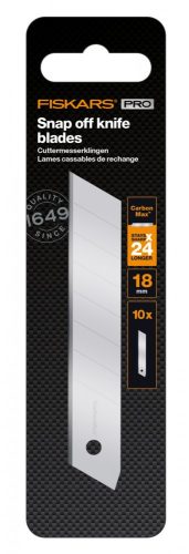 Fiskars Pótpengék CarbonMax™ Snap-off pengekéshez, 18 mm, 10 darabos (1048066)