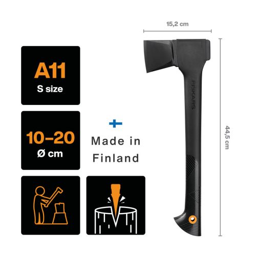 Fiskars Solid™ hasítófejsze A11 (X11 megfelelője) (1051086)