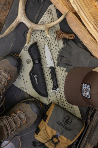 Gerber Freeman Guide tőr tokkal, fekete (1052024) - 25 év garanciával