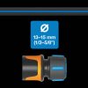 Fiskars FiberComp tömlőtoldó, 13-15 mm (1/2"-5/8") (1054784)