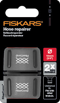 Fiskars FiberComp tömlőtoldó, 19 mm (3/4”) - 5 év garanciával
