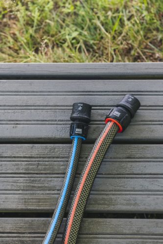 Fiskars FiberComp tömlő gyorscsatlakozó, 19 mm (3/4") STOP - 5 év garanciával