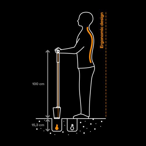 Fiskars Ergo™ álló palántázó (1057078)